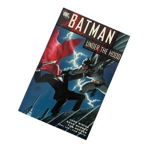 DC Batman Under the Hood Comic with Red and Black Cover